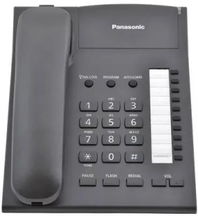 Проводной телефон Panasonic KX-TS2382RUB &lt;Black&gt;