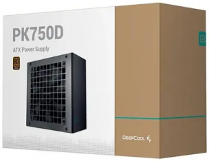Блок питания 750W Deepcool &lt;R-PK750D-FA0B-EU&gt; 750W ATX (24+4x4+4x6/8пин) 80+ bronze APFC 120mm fan 8xSATA RTL