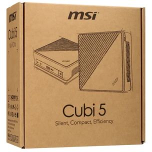 Мини ПК MSI Cubi 5 10M-817XRU Mini [9S6-B18311-843] Black i5-10210U/8Gb/512Gb SSD/DOS