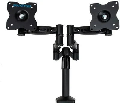 Кронштейн для мониторов ЖК Kromax OFFICE-3, до 32&amp;quot;, до 12кг, настольный, поворот и наклон