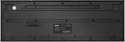 Комплект (клавиатура+мышь) Acer OKR120, USB, беспроводной [zl.kbdee.007]
