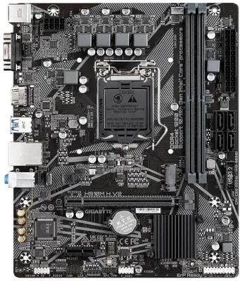 Материнская плата GIGABYTE H510M H V2  (RTL) LGA1200 &amp;lt;H470&amp;gt; PCI-E Dsub+HDMI GbLAN SATA MicroATX 2DDR4