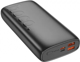 Внешний аккумулятор Hoco J122A Respect 20000mAh QC/PD 22.5W 3A USB-A/USB-C черный