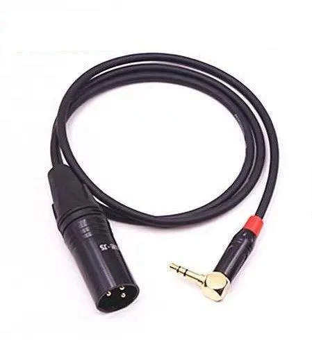 Переходник XLR(M) - JACK 3.5 уловой, 1.5 метра