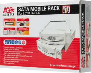 Характеристики Mobile rack (салазки) для HDD AgeStar SR3P-SW-2F