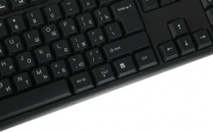 Комплект (клавиатура+мышь) A4TECH KK-3330, USB, проводной [kk-3330 usb (black)]