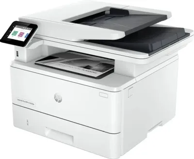 МФУ лазерный HP LaserJet Pro 4103dw черно-белая печать, A4, цвет белый [2z627a]