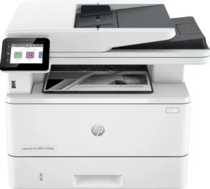 МФУ лазерный HP LaserJet Pro 4103dw черно-белая печать, A4, цвет белый [2z627a]
