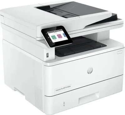 МФУ лазерный HP LaserJet Pro 4103dw черно-белая печать, A4, цвет белый [2z627a]