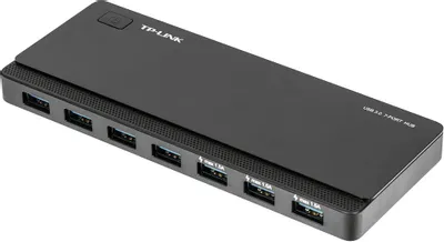 Хаб (разветвитель) TP-Link UH700 USB 3.0  7порт. черный + б.п.
