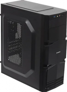 Корпус mATX Zalman ZM-T3, Mini-Tower, без БП, черный
