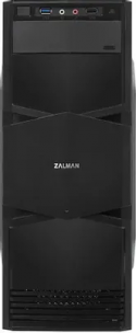 Корпус mATX Zalman ZM-T3, Mini-Tower, без БП, черный