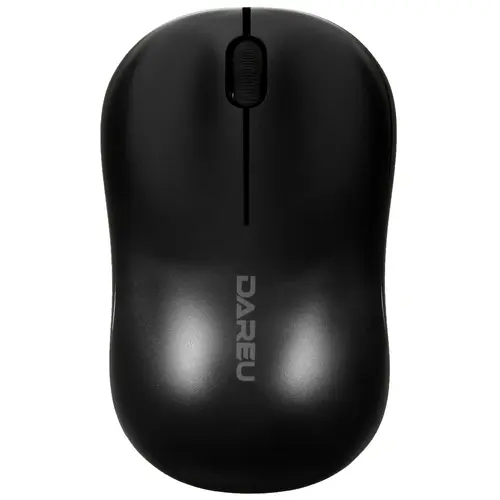 Мышь беспроводная  Dareu LM106G Black (черный), DPI 1200