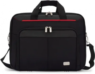 Сумка для ноутбука PC Pet PCP-A9015BK 15.6" черный/красный нейлон