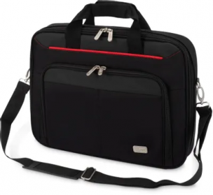 Сумка для ноутбука PC Pet PCP-A9015BK 15.6" черный/красный нейлон