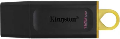 Флешка USB 128Gb Kingston DataTraveler Exodia DTX/128GB USB3.1 черный/желтый