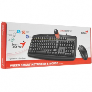 Комплект (клавиатура+мышь) Genius Smart KM-200