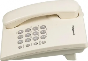 Проводной телефон Panasonic KX-TS2350RUJ, бежевый