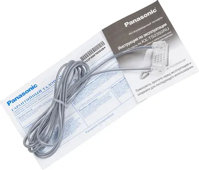 Проводной телефон Panasonic KX-TS2350RUJ, бежевый