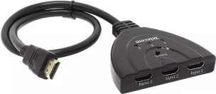 Переключатель HDMI 3 =>1 Telecom <TTS6033>
