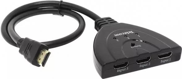 Переключатель HDMI 3 =&amp;gt;1 Telecom &amp;lt;TTS6033&amp;gt;