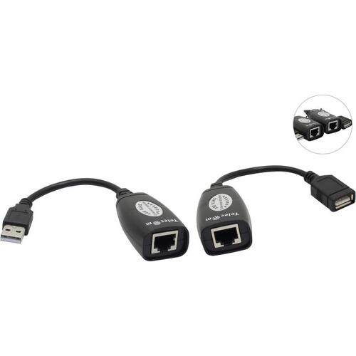 Адаптер-удлинитель USB-AMAF/RJ45 Telecom, по витой паре до 45m &amp;lt;TU824&amp;gt;