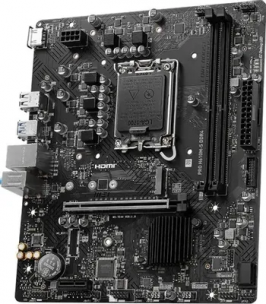 Материнская плата MSI PRO H610M-S DDR4 (RTL) LGA1700 &amp;lt; H610 &amp;gt; PCI-E HDMI GbLAN SATAMicroATX 2DDR4