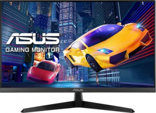 Монитор 27" Asus VY279HE черный (1920x1080, 75Hz, IPS, 1 ms, 1000:1, 250cd, HDMI, VGA)