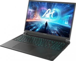 Ноутбук игровой Gigabyte G6X  i7 13650HX/16/SSD512/RTX4050 6Gb/16"/IPS/FHD+/DOS/grey  9MG-42KZ853SD