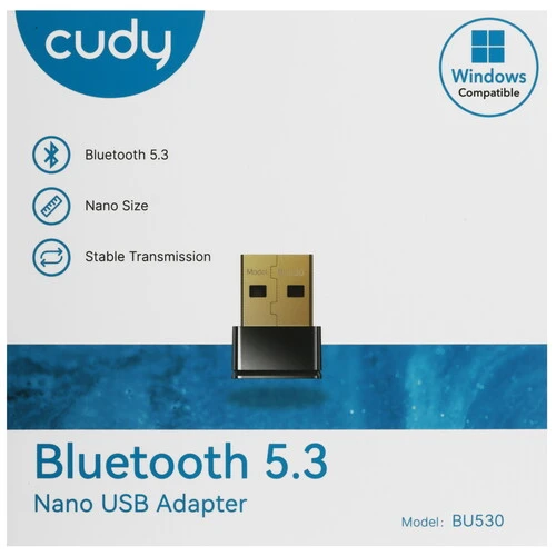 Сверхкомпактный USB-адаптер Cudy BU530 Bluetooth адаптер