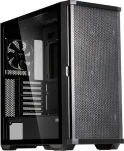 Корпус ATX Zalman Z10, Midi-Tower, без БП, черный