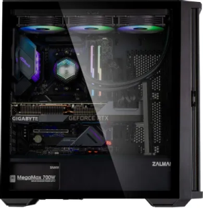 Корпус ATX Zalman Z10, Midi-Tower, без БП, черный