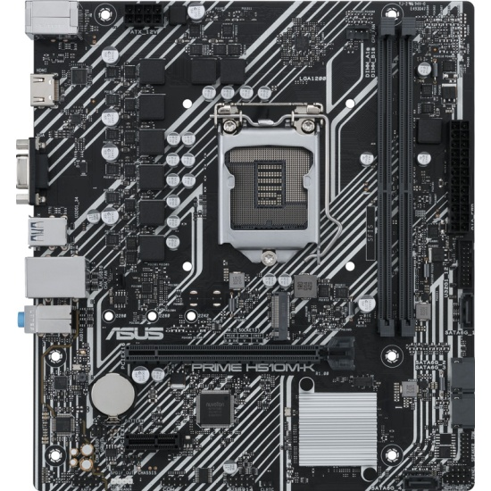 Материнска плата ASUS PRIME H510M-K (RTL) LGA1200 &amp;lt;H510&amp;gt; PCI-E Dsub+HDMI GbLAN SATA MicroATX 2DDR4