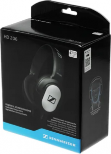 Наушники Sennheiser HD 206 накладные закрытые (шнур 3м) 507364