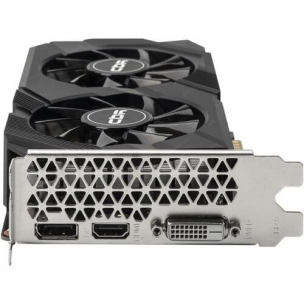 Видеокарта 4Gb CBR GTX1650 4Gb GDDR6, 128bit, 1410-1590Mhz, 1*DP + 1*HDMI + 1*DVI, 75W, Ret VGA-STX1650-4G-RTL