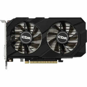 Видеокарта 4Gb CBR GTX1650 4Gb GDDR6, 128bit, 1410-1590Mhz, 1*DP + 1*HDMI + 1*DVI, 75W, Ret VGA-STX1650-4G-RTL