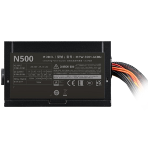 БП Cooler Master &amp;lt;MPW-5001-ACBN-BEU&amp;gt; Elite NEX N500, 500W, ATX, 120mm, 5xSATA, 2xPCI-E(6+2), 3xMolex, APFC