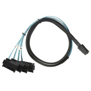 Кабель SAS SFF-8087 на 4х 8482 SAS 0.6 м