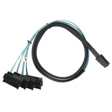 Кабель SAS SFF-8087 на 4х 8482 SAS 0.6 м