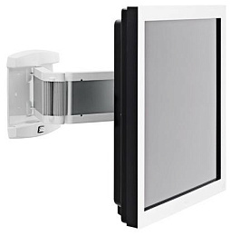 Крепеж настенный для монитора SMS FlatScreen WL 3D Silver, складной поворотный