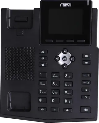 IP телефон Fanvil X3SG черный