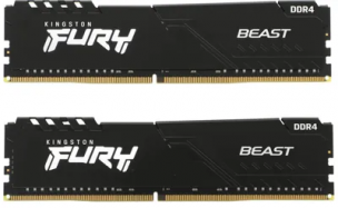 Оперативная память 64Gb Kingston Fury Beast &lt;KF432C16BBK2/64&gt; DDR4 DIMM 64Gb KIT 2*32Gb &lt;PC4-25600&gt; CL16