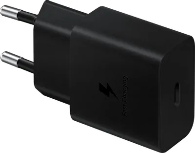 Сетевое зарядное устройство Samsung EP-T1510, USB-C, USB type-C, 2A, черный EP-T1510NBEGRU