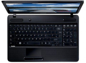 Ноутбук Toshiba Satellite C650-14E PSC10E-00H00NRU, 15.6&amp;quot;, Intel Celeron T3300 2ГГц, 2-ядерный, 2ГБ 250ГБ, Intel GMA 4500M, без операционной системы