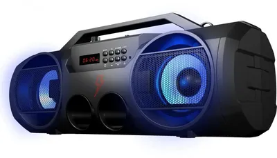 Портативная колонка Ural Молния 280 черный 28W 2.0 BT 10м 2000mAh (УРАЛ МОЛНИЯ 280)