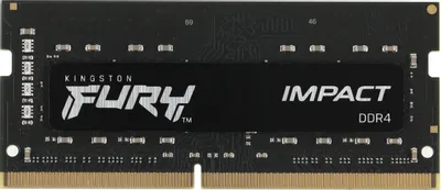 Оперативная память 8GB Kingston 3200MHz DDR4 CL20 SODIMM FURY Impact KF432S20IB/8