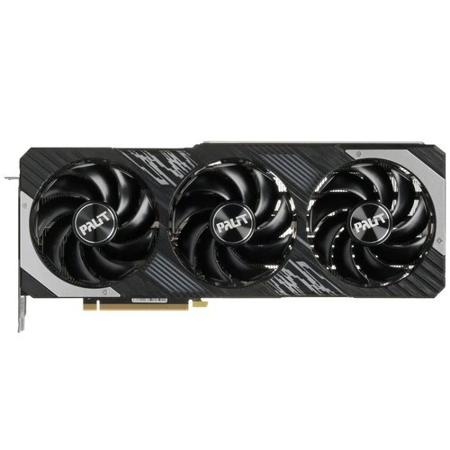 Видеокарта 16Gb Palit GeForce RTX 4070 Ti SUPER GameRock OmniBlack [NED47TS019T2-1020Q] PCIe 4.0 16 ГБ GDDR6X
