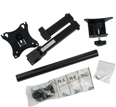 Кронштейн для мониторов Arm Media LCD-T03, до 32&amp;quot;, до 7кг, настольный, поворот и наклон верт.перемещ.