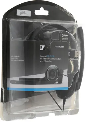 Гарнитура Sennheiser PC 7 накладные, проводные, моно