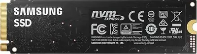 SSD накопитель Samsung 980 MZ-V8V500BW 500ГБ, M.2 2280, PCIe 3.0 x4, NVMe, M.2